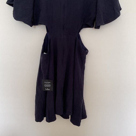 Lulu's Black Mini Dress - Picture 7 of 13